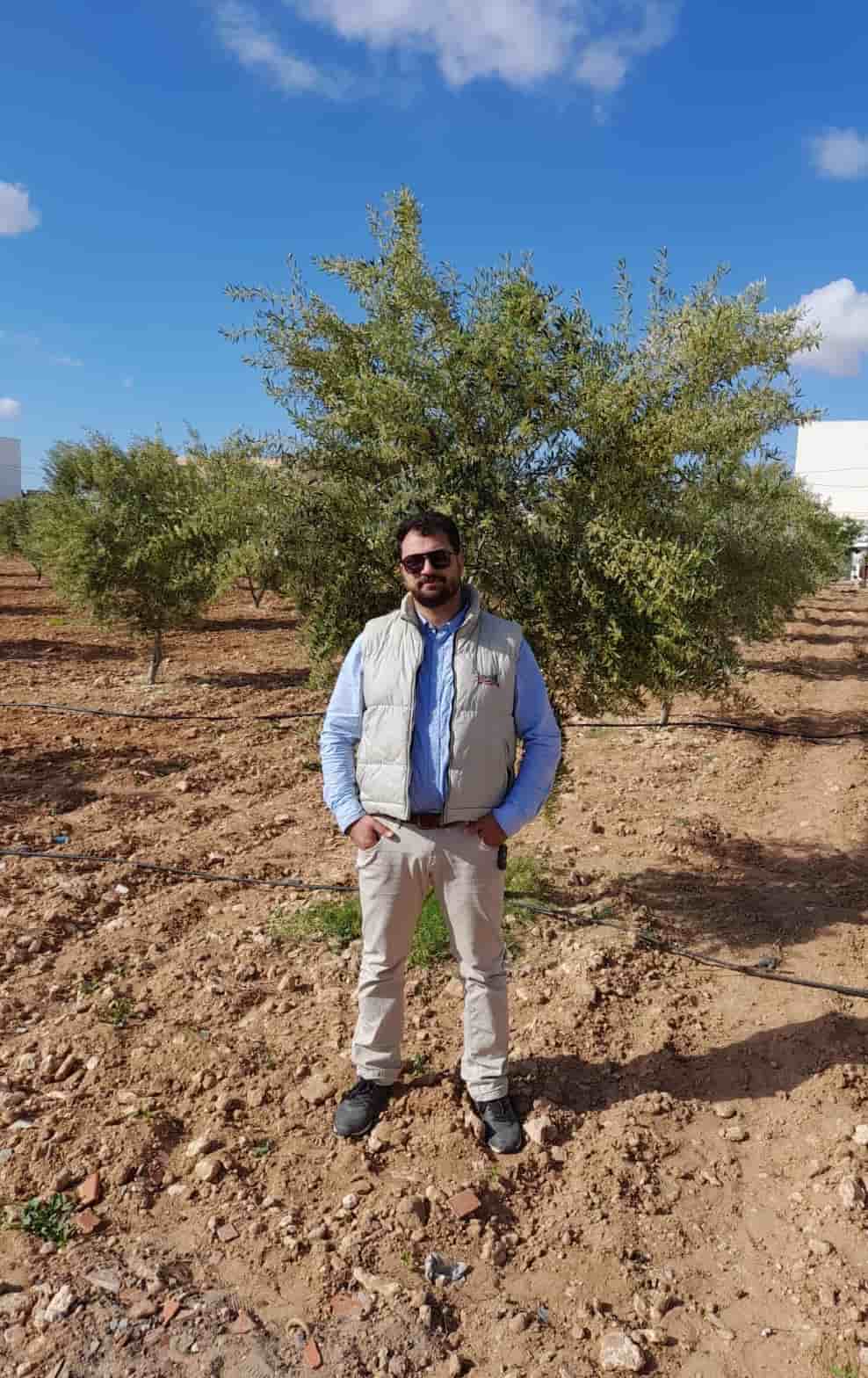 Yesser Abbes, agricultural engineer — crop technical supervision in Tunisia